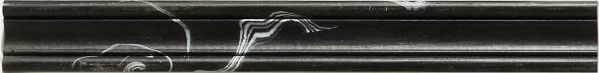 Плитка 11108-2168 Listelo Pegaso Negro 3*25