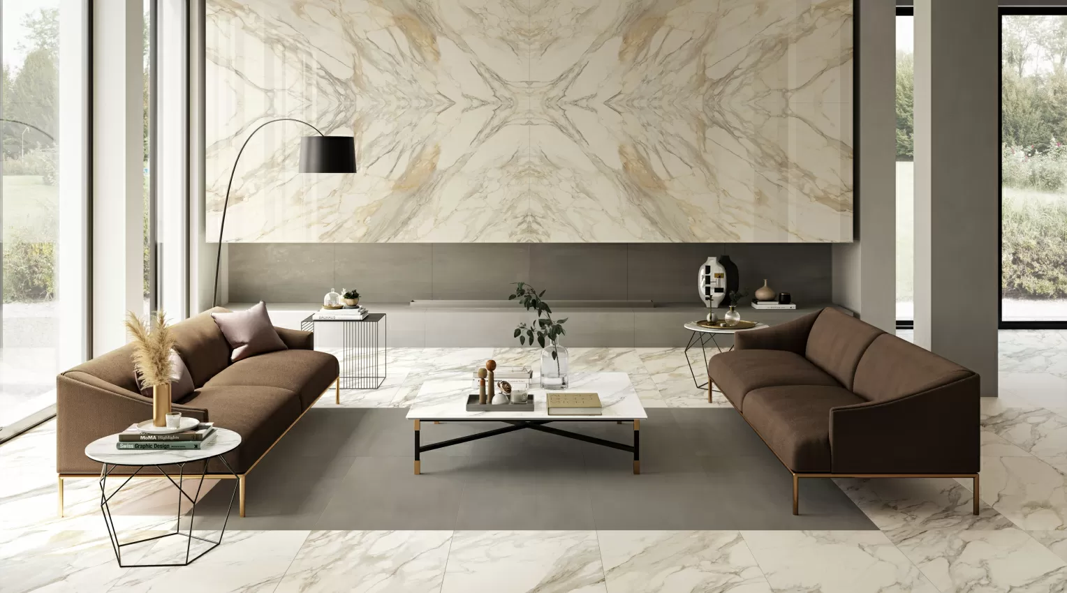 Керамогранит AFBM Anima Ever Apuana Gold Luc 60x120