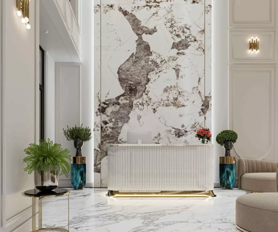Керамогранит NTT3603C Calacatta Empire 120x280
