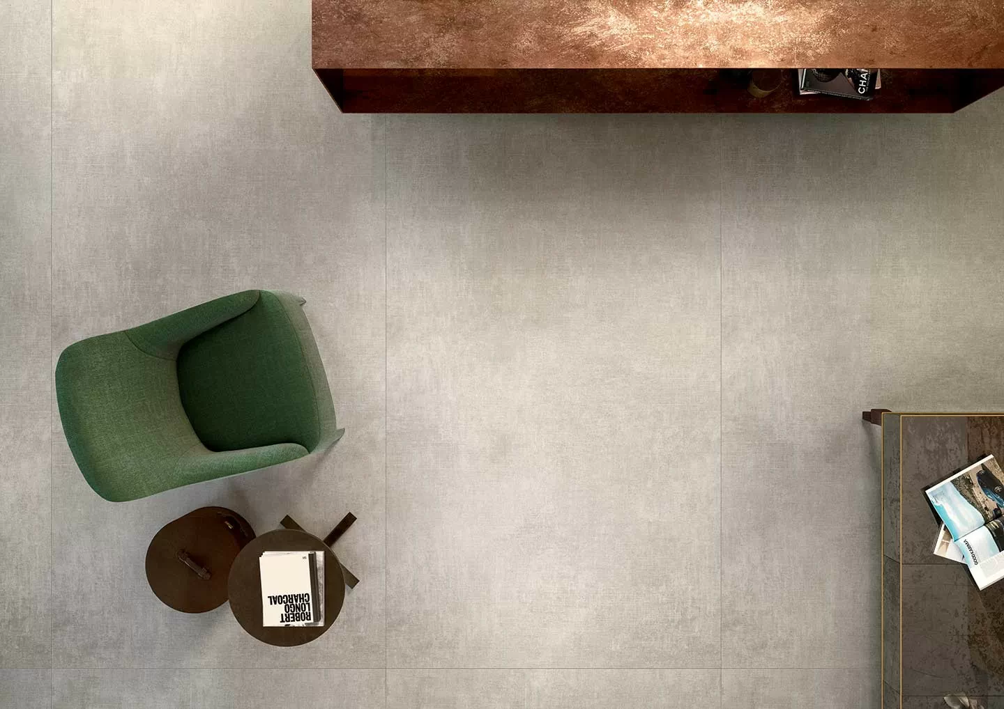 Керамогранит 752618 Tesori Decoro Broccato Bianco Argento 6mm 120x240