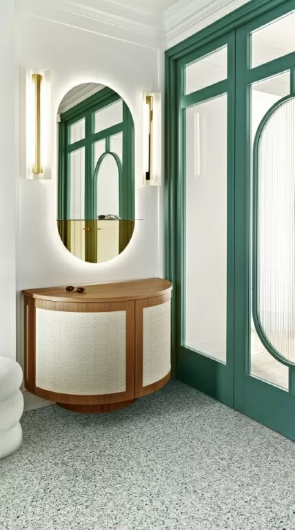 Керамогранит MN01 Frammento Micro Verde R10 RT 120x120