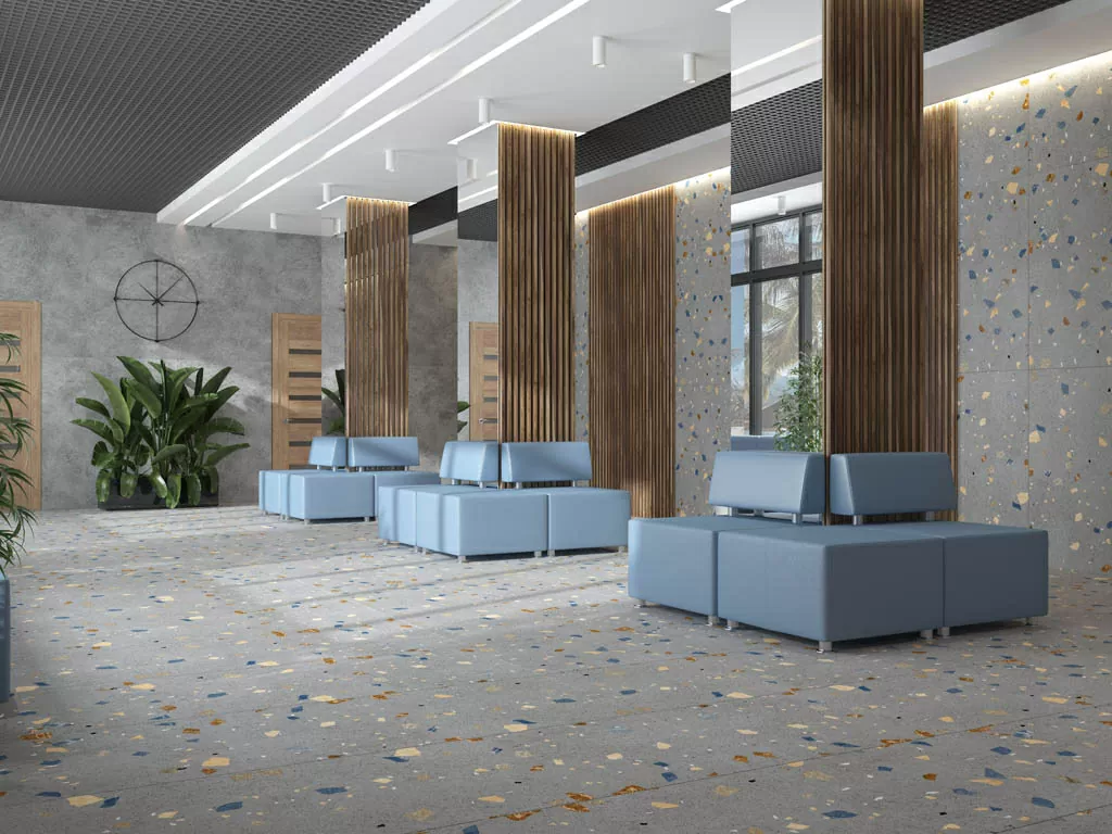Керамогранит REGAL TERRAZZO GREY 60x120