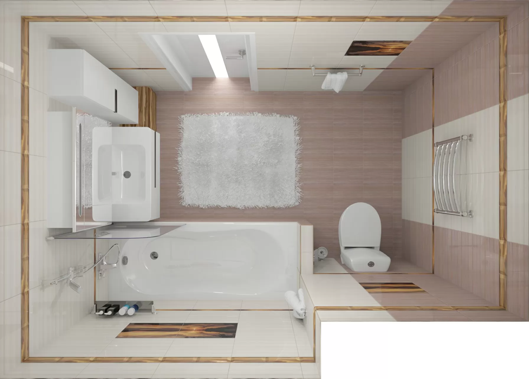 Плитка Бордюр рельефный Home br1020D279-2 20х10
