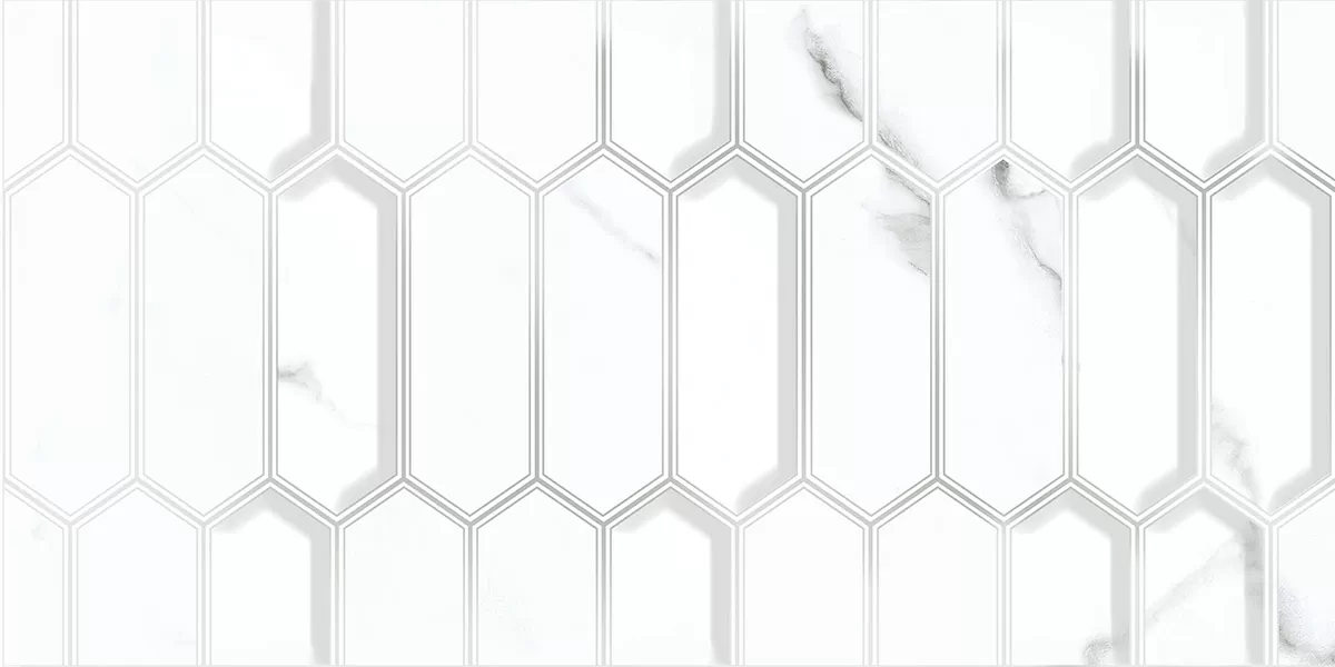 Плитка Calacatta Opaco Diamond 31.5x63