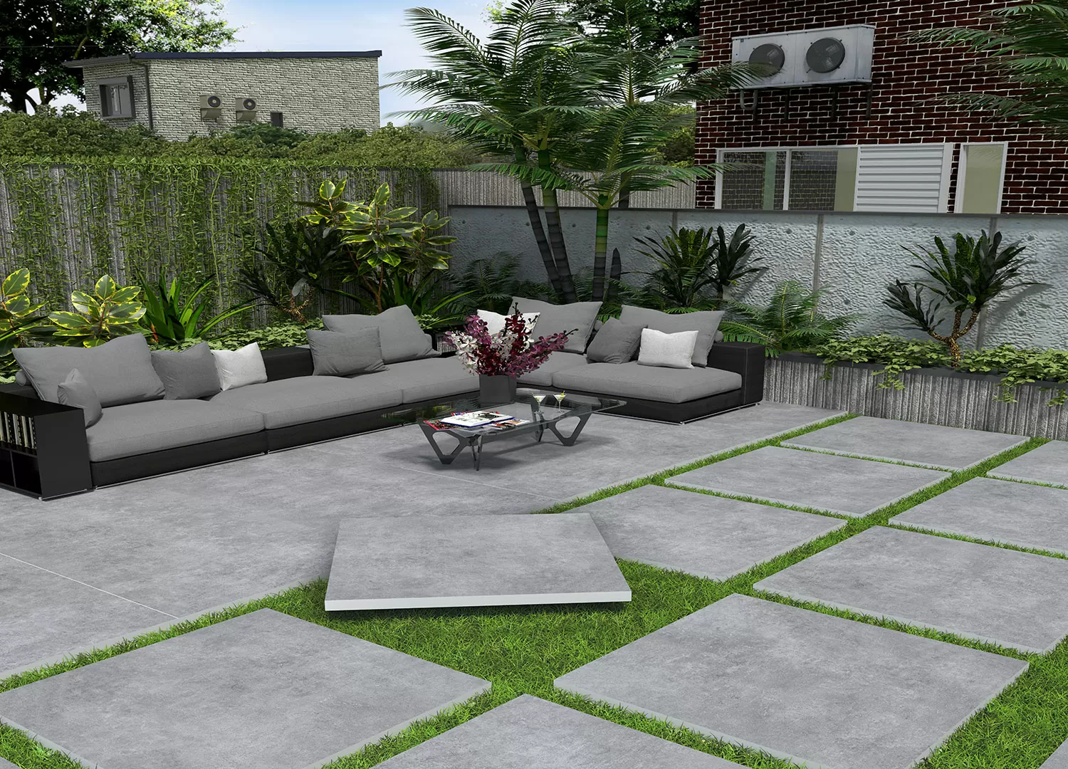 Керамогранит 72051 Jura Light Grey Matt 20mm 60x120