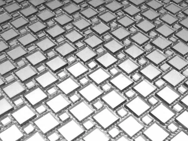 Мозаика SS20 Мозаика зеркальная на сетке (2x2+1x1) 30.9x30.9