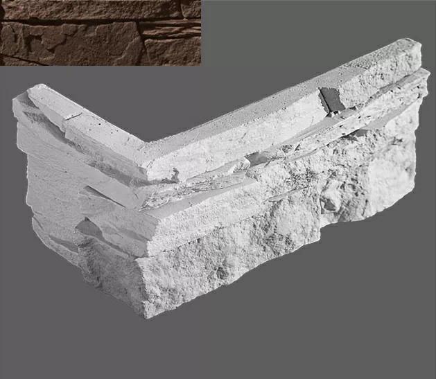 Искусственный камень Угловой элемент Луара 709/8,5x10x1,5