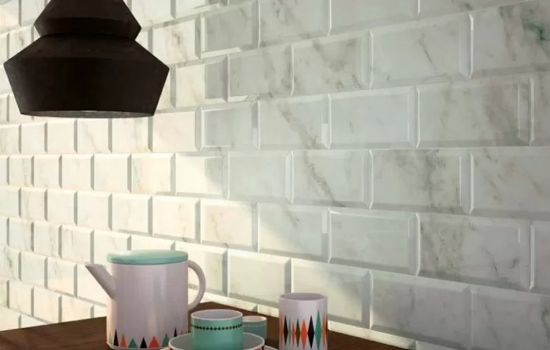 Плитка Decor Carrara Tea 10x20