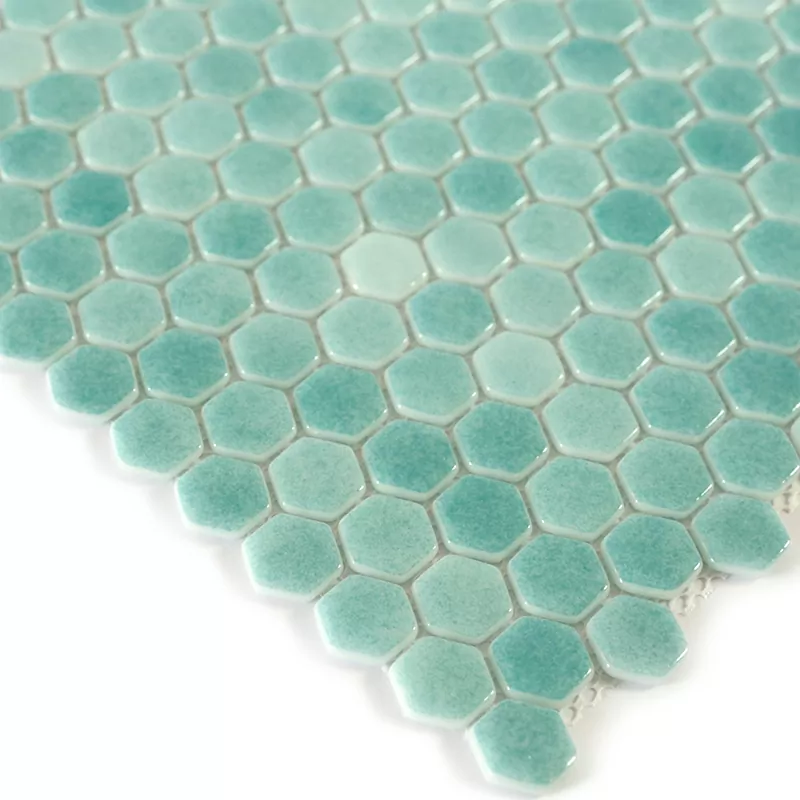 Мозаика STP-GN008-HEX стекло (25) 300х300