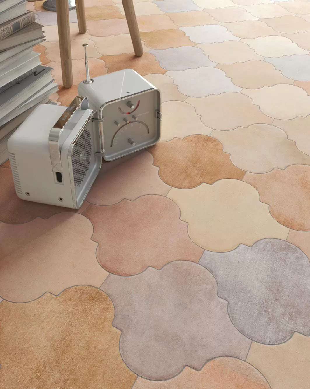 Керамогранит Laverton Taco Lydd Gris 4x4