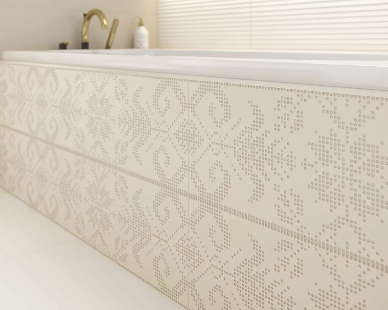Плитка Caya Beige Inserto A 25х75