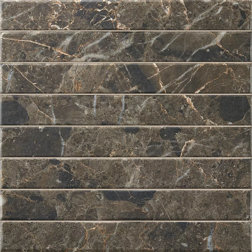 Плитка Capri Brick Black 35x35