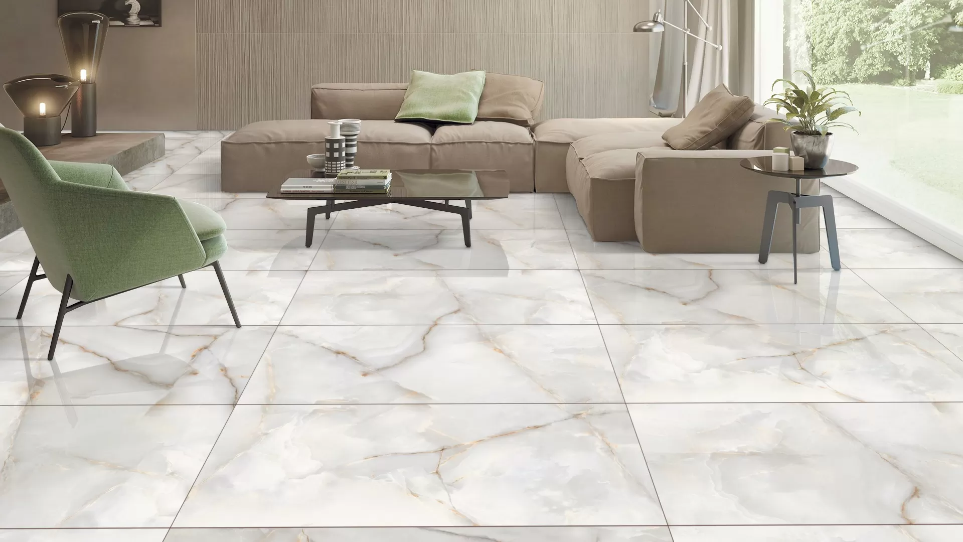 Керамогранит SM-ALABASTER CREMA SATIN MATT 60x120