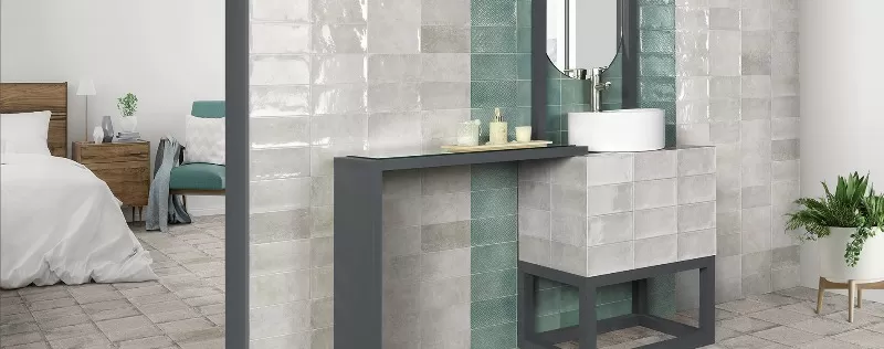 Плитка DECOR CAMDEN NERO 10x20