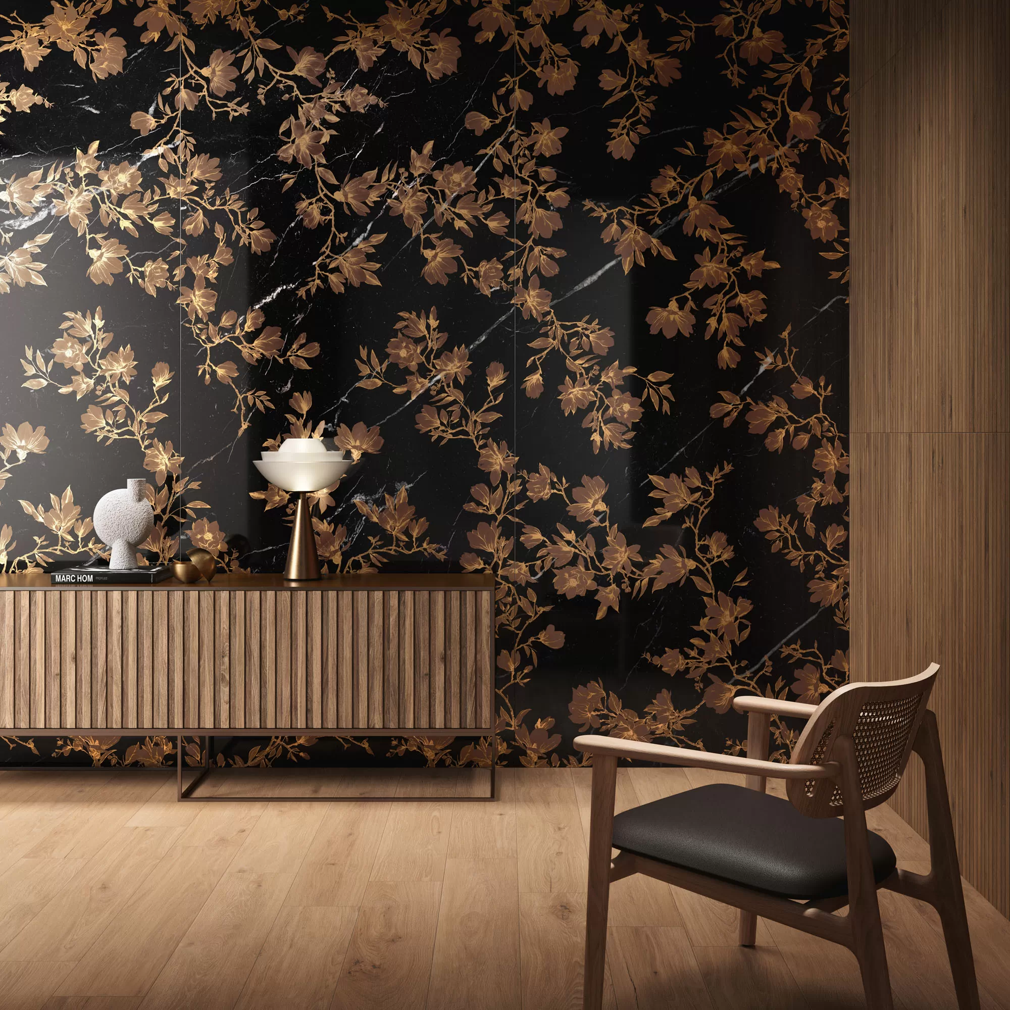 Керамогранит AHAV Deco Solutions Suit Peonia Matt RT 6mm 60x120