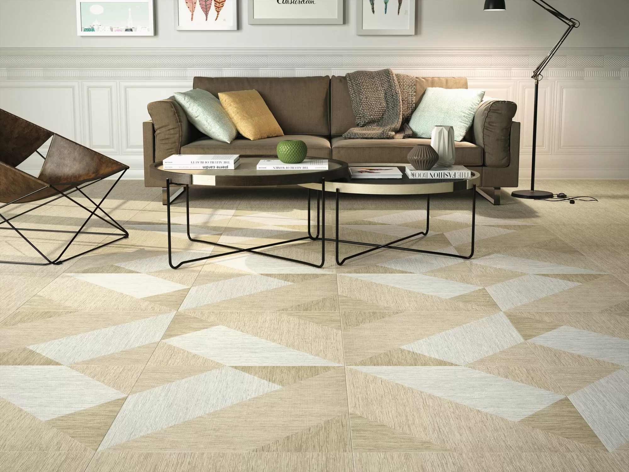 Керамогранит A027135 Zocalo Fusta White 15x45