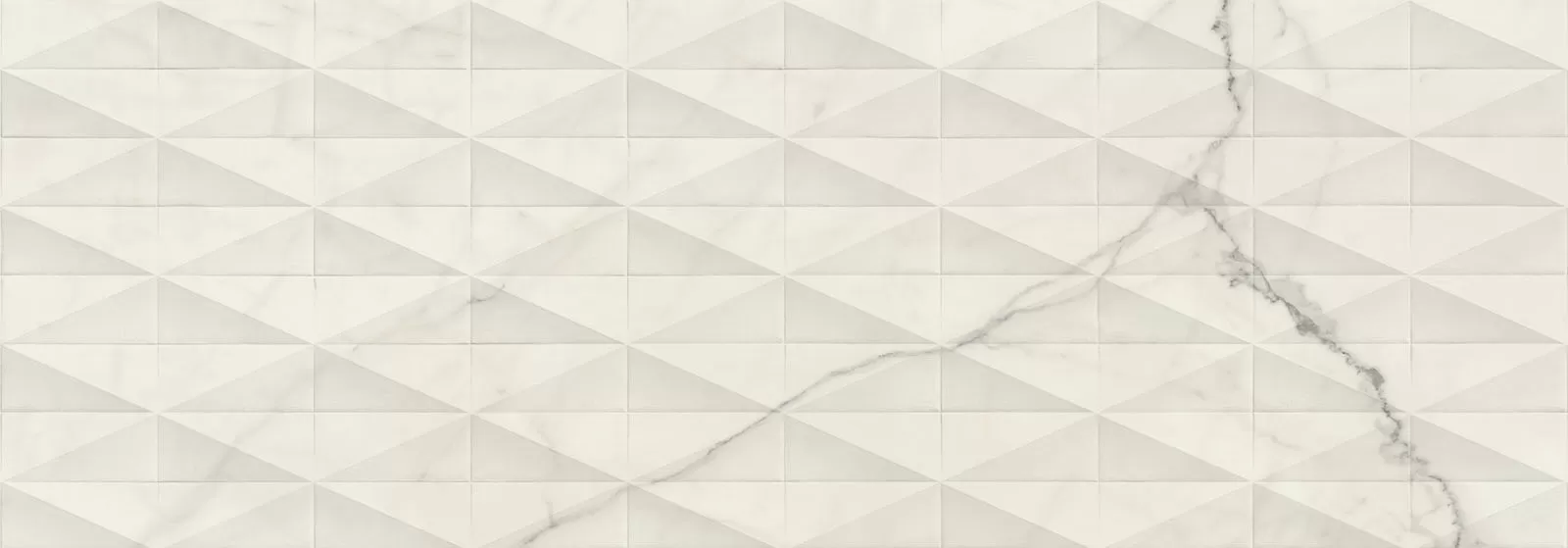 Плитка M73S Allmarble Wall Statuario Struttura Pave Lux 3D 40х120