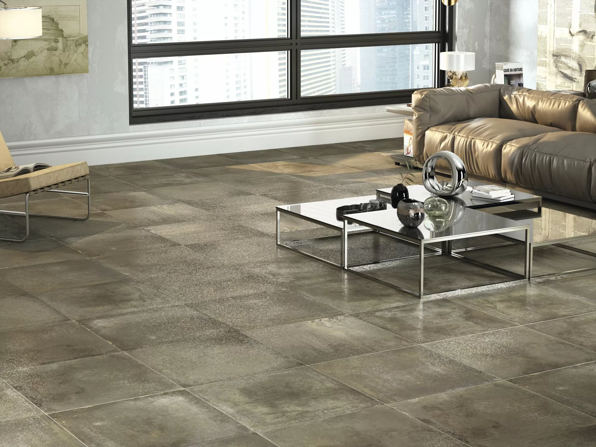 Керамогранит Camelot Blue Rect 60x120