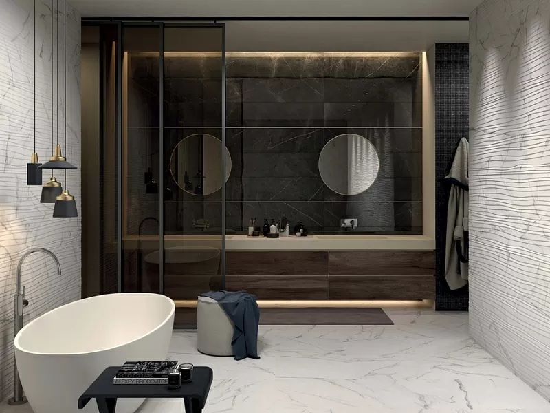 Керамогранит 1SR34550 SENSI CALACATTA SELECT SABLE RET 60X120