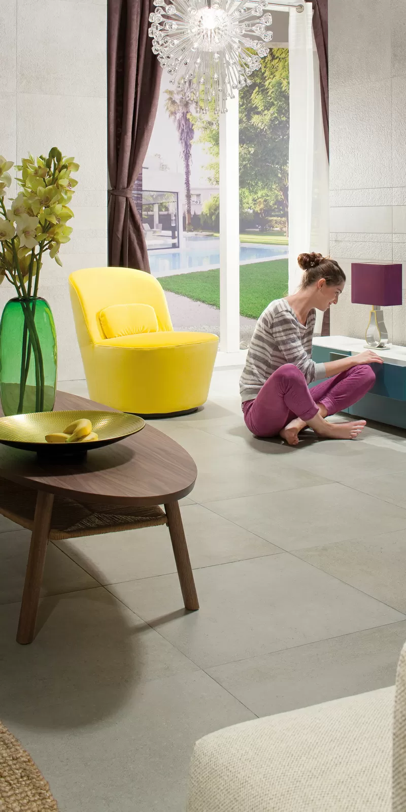 Керамогранит DAK63662 CEMENTO grey - beige 60x60