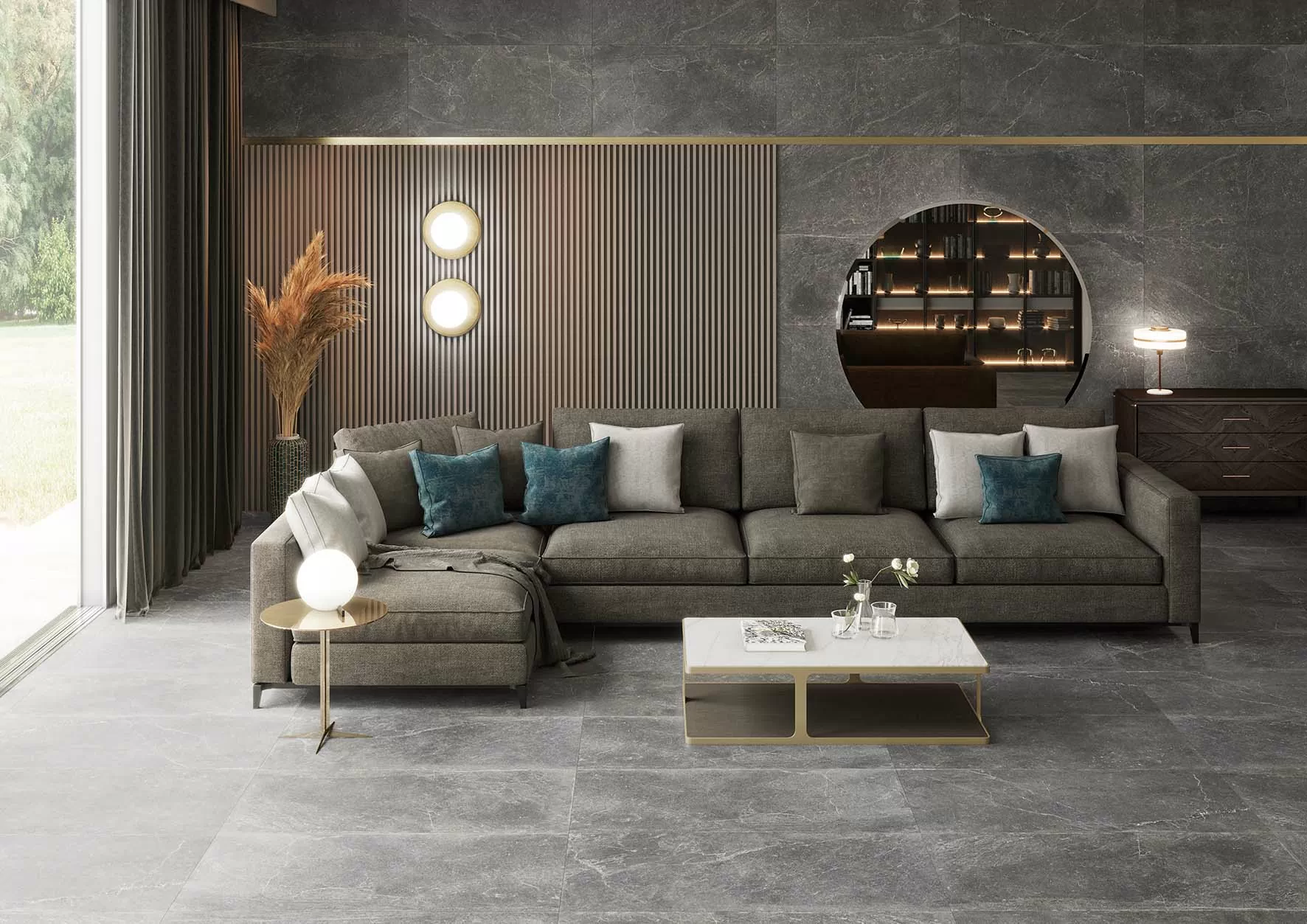 Керамогранит Bleuemix Taupe Soft 90x90