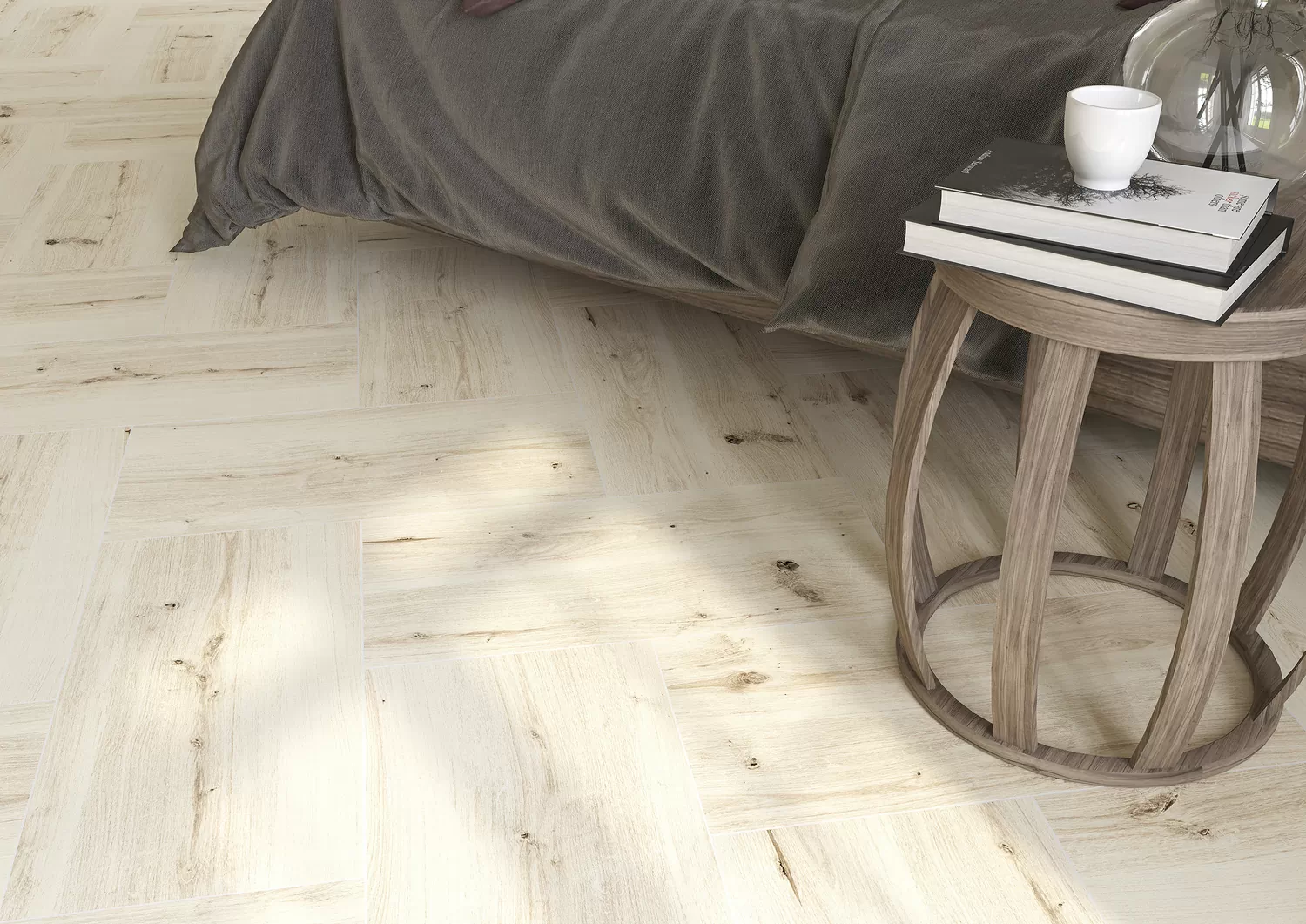 Керамогранит C-WS4O522D Woodhouse светло-серый 29,7х59,8