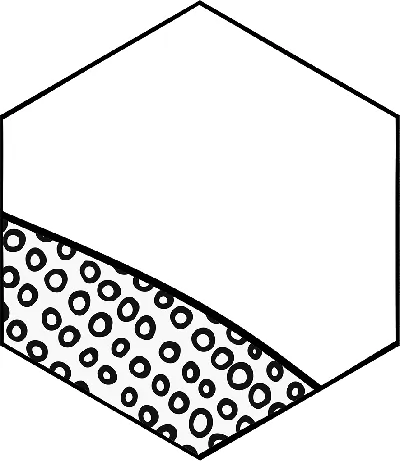 Керамогранит Comic Hexa 23,2x26,7