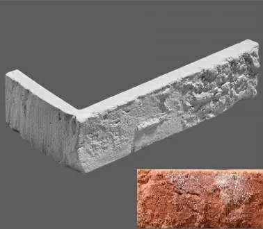 Искусственный камень Угловой элемент Прованс 490 23,5/11x6,5x1,6