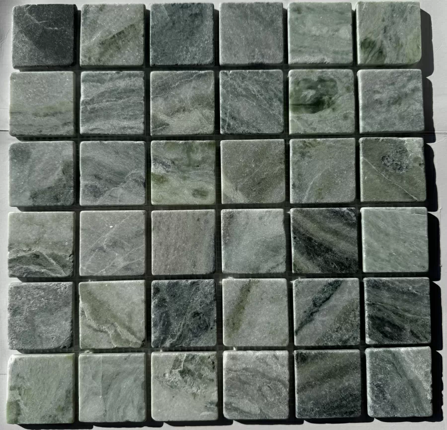 Мозаика PIX315 Jet Green матовая 48х48 305х305х6