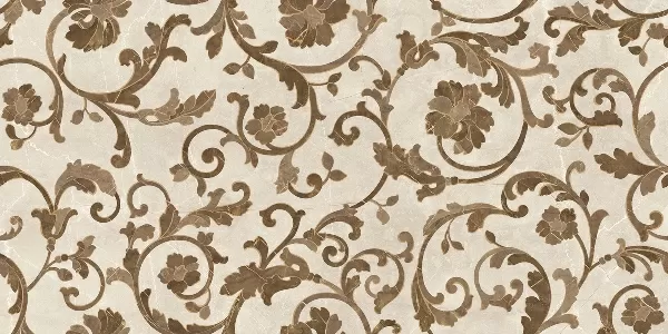 Керамогранит 262555 FLOREALE CREMA/MARRONE 39x78