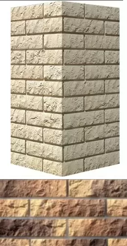 Искусственный камень 401-45 Толедо угол 8.5х25x7.5