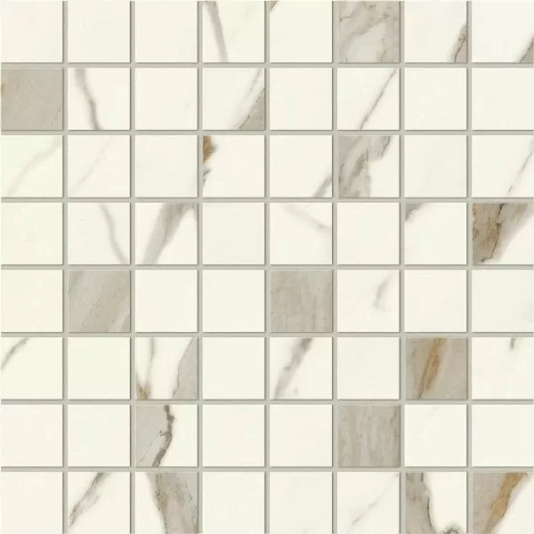 Мозаика AF9C Marvel Calacatta Sublime Mosaico Matt 30x30