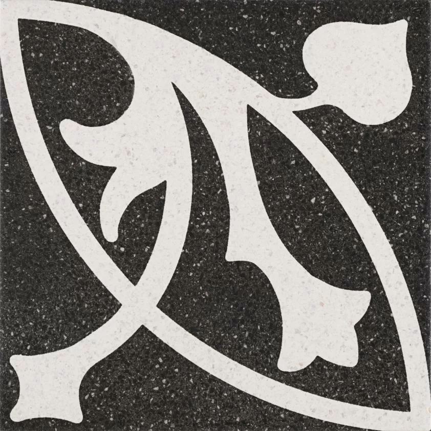 Керамогранит 15.826.003.0325 DECO ERTE NEGRO 22,3*22,3