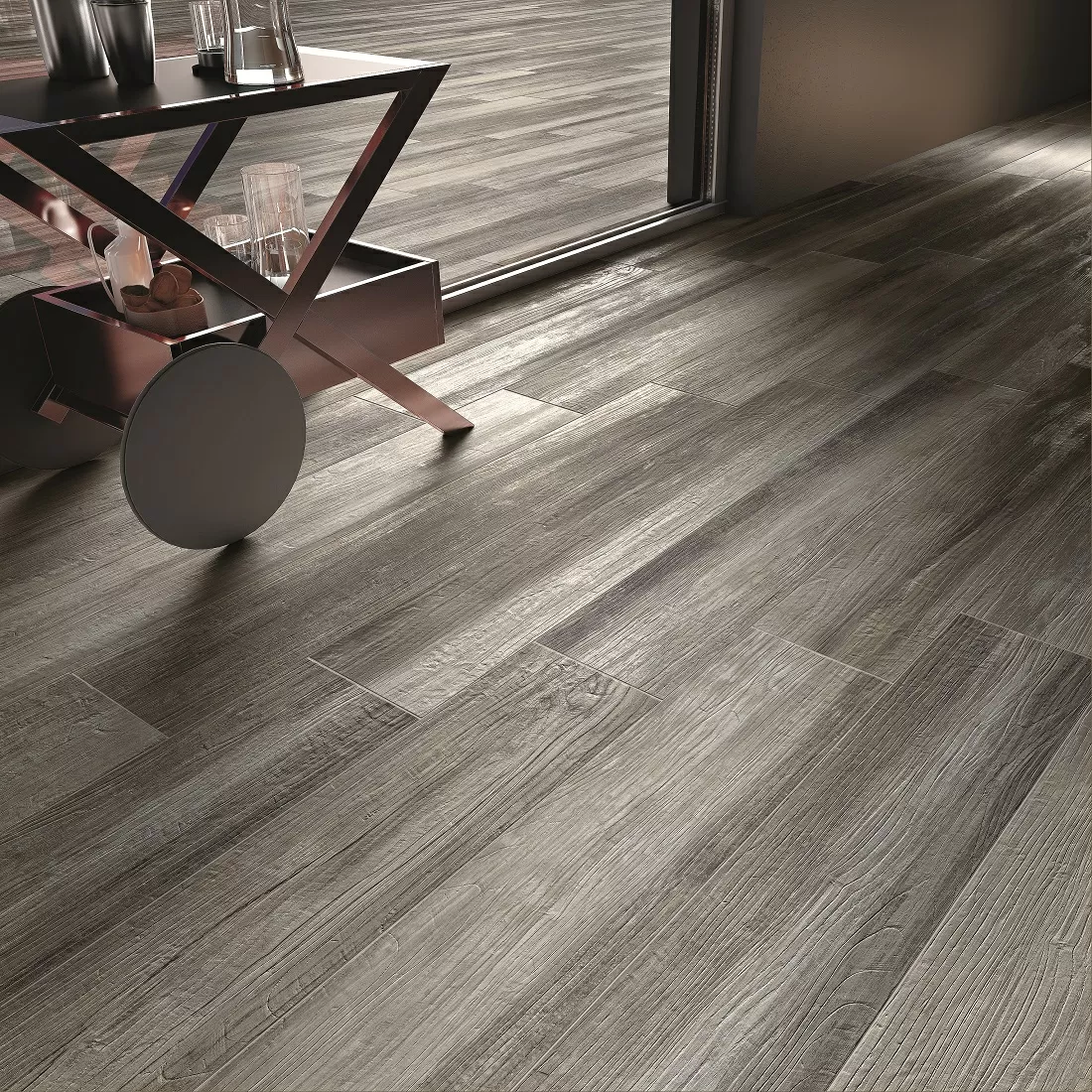 Керамогранит SHINE GREY RET. 20x120