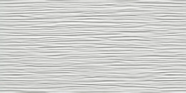 Плитка 8DWG 3D Wall Wave White Glossy 40x80