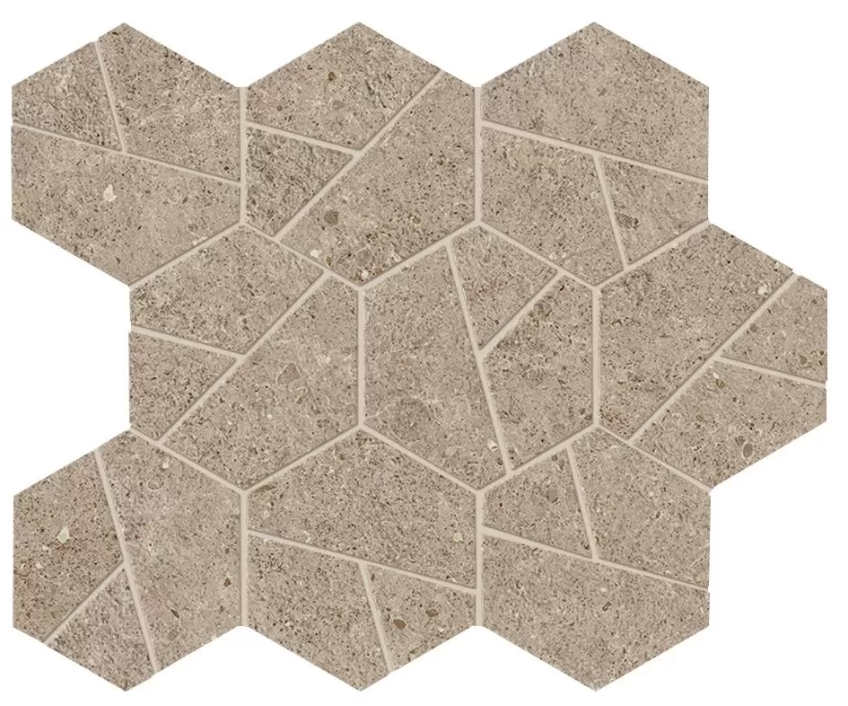 Мозаика A7CW Boost Stone Clay Mosaico Hex 25x28,5
