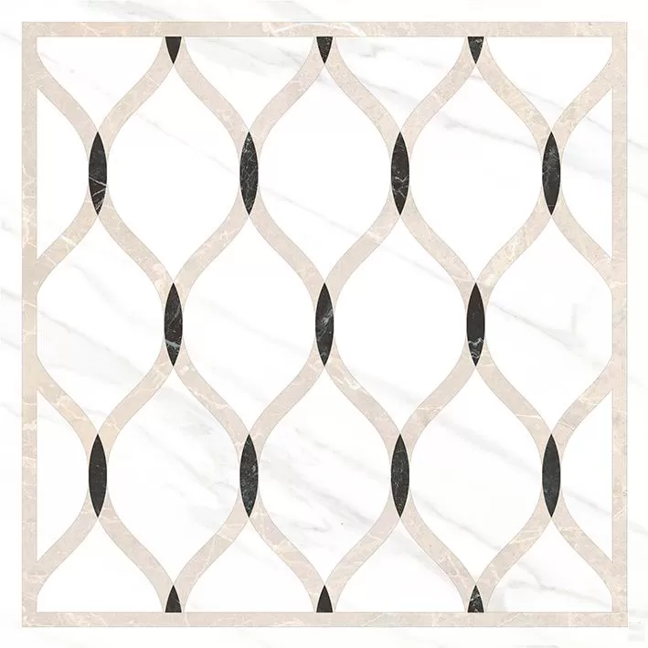 Керамогранит K945336LPR Marmori Wavy декор 60x60