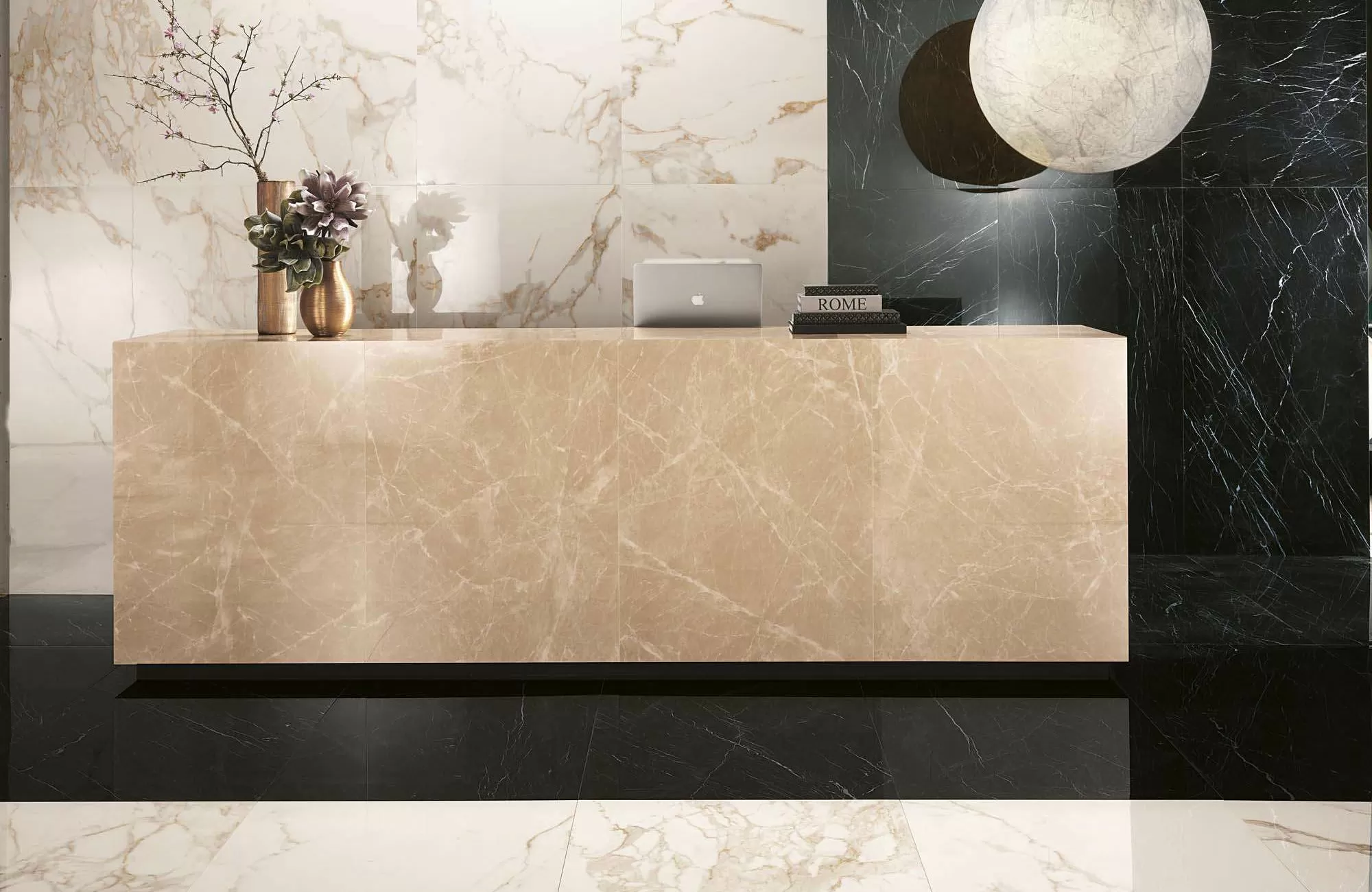 Мозаика fNGG Roma Diamond Nero Reale Macromosaico 30x30