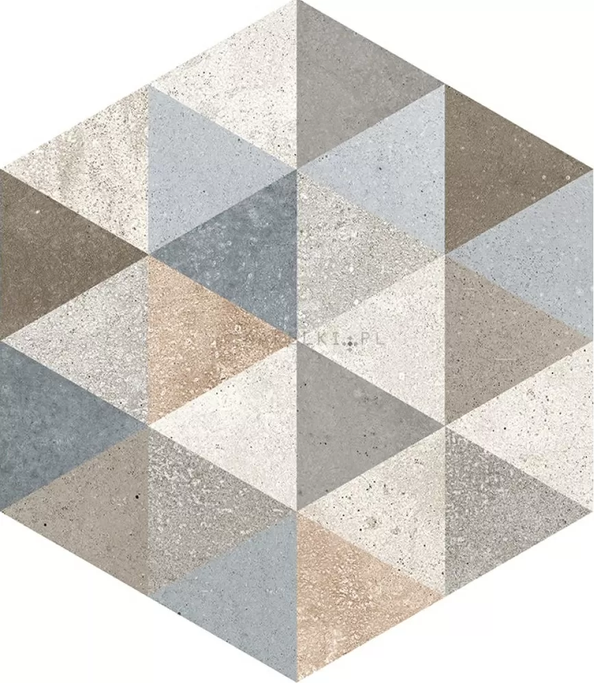 Керамогранит Hexagono Fingal Mix 23x26,6