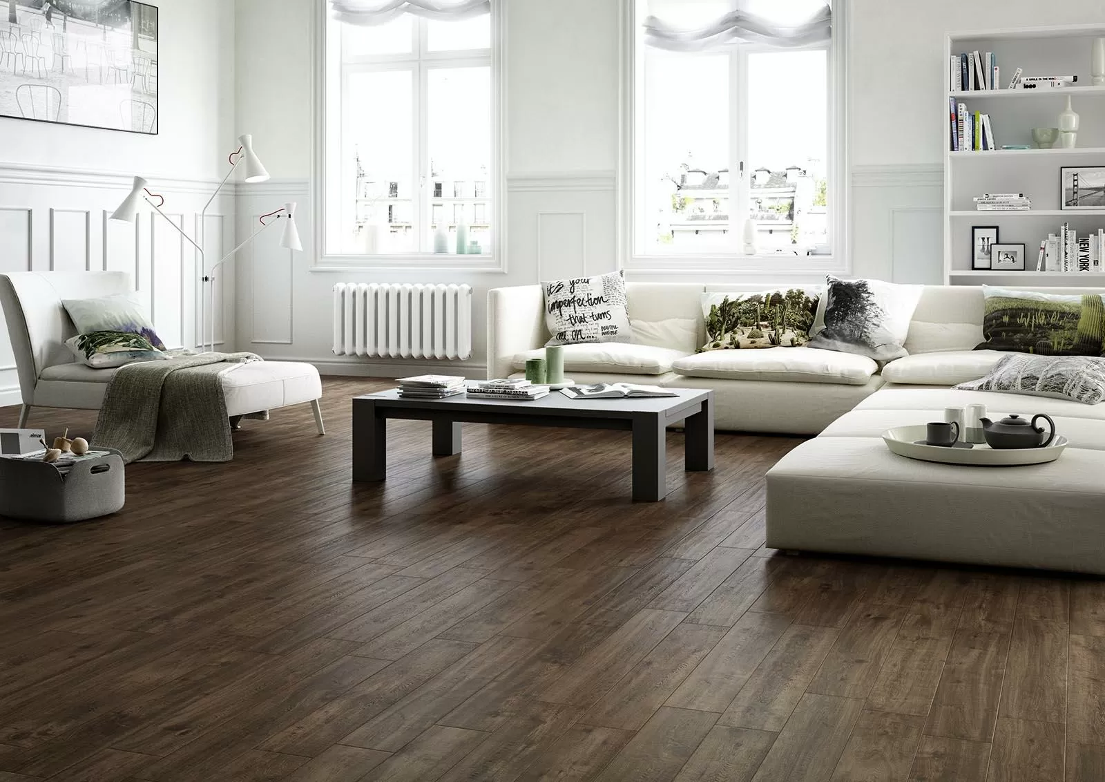 Керамогранит MLA3 Treverkway Castagno 15x90