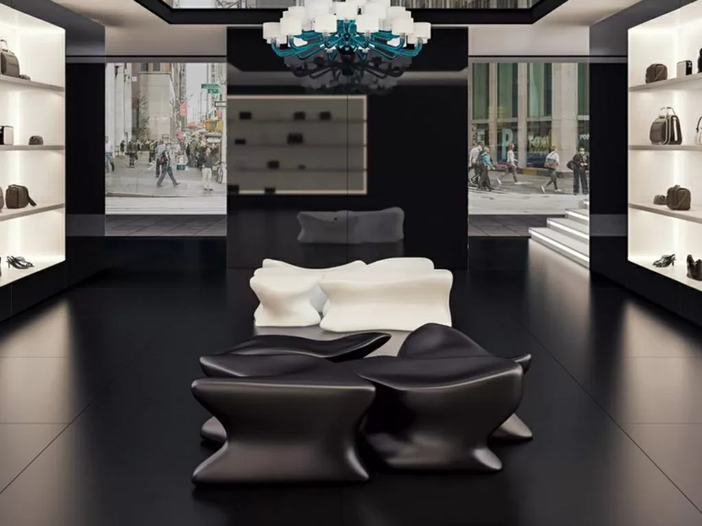 Керамогранит Grum Black Polished 160x320