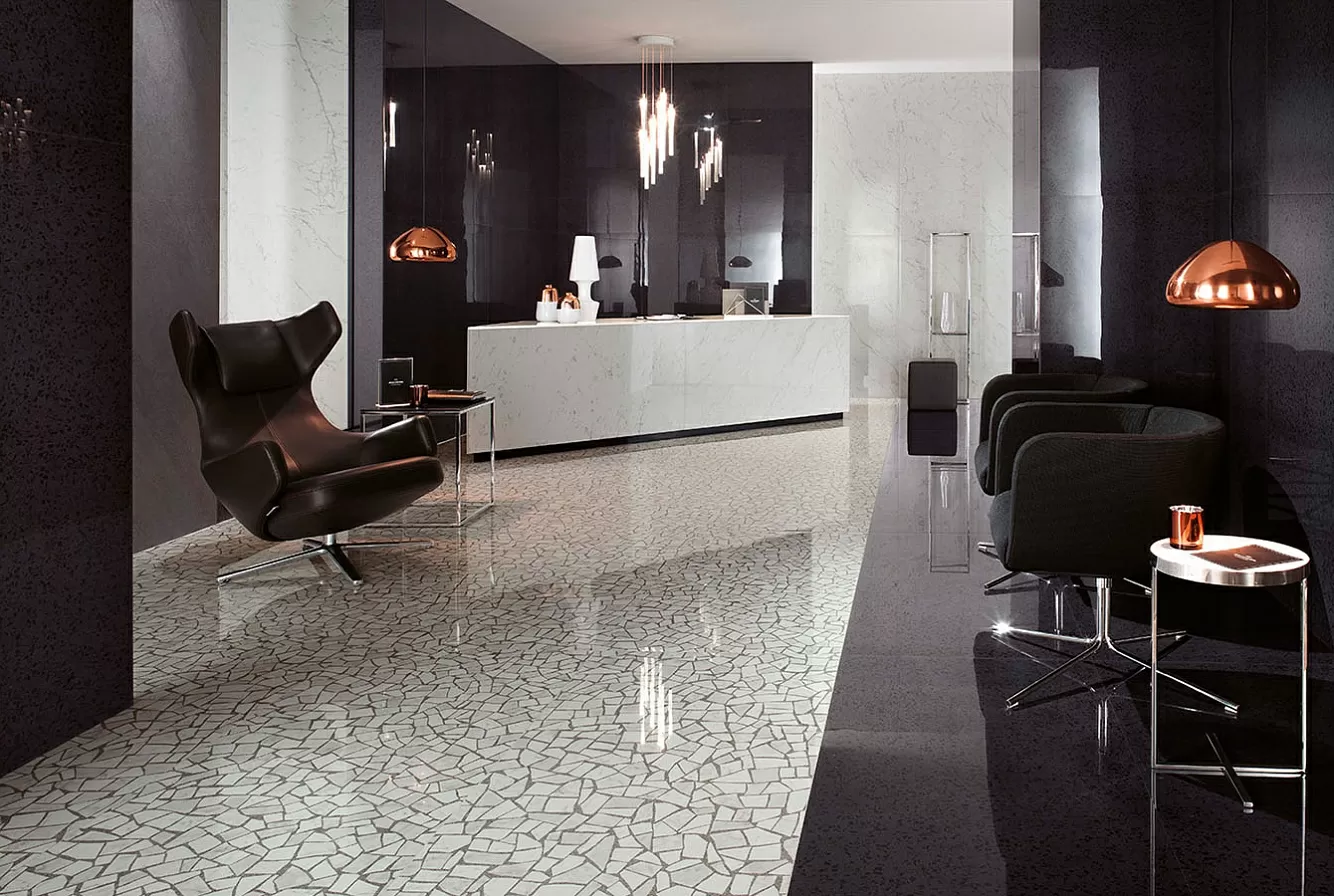 Керамогранит AZZC Marvel Terrazzo Mix Warm Lappato 60x60