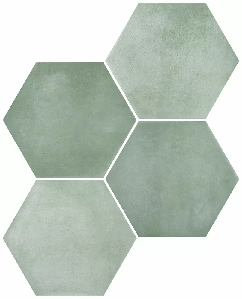 Керамогранит SIX Cementine Aqua 23x27