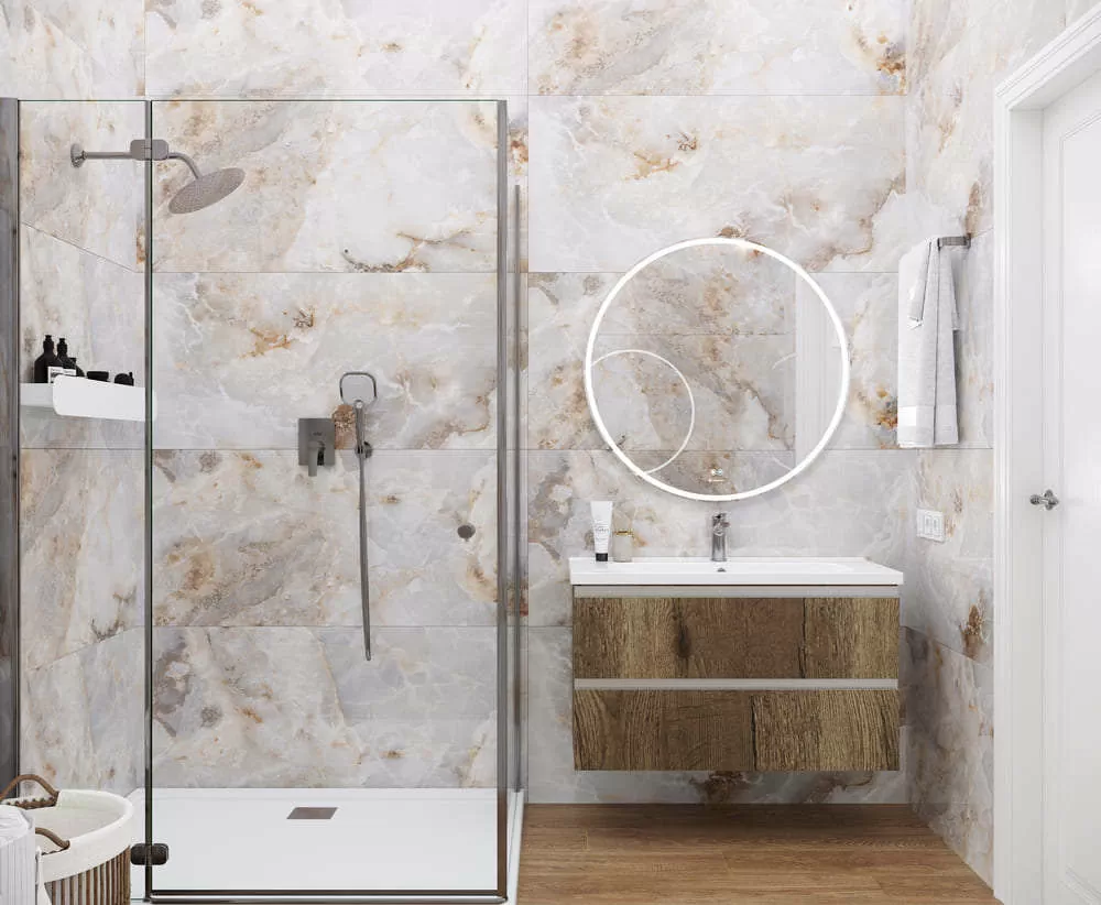 Керамогранит Onyx Magic Brown Серо-коричневый 60х120