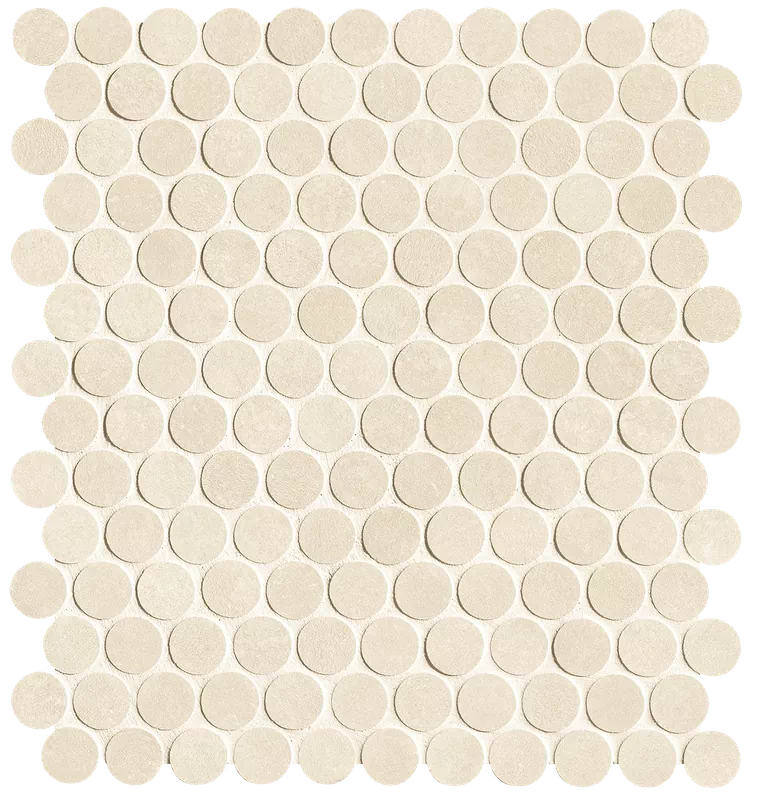 Мозаика fTAT Still Beige Round Mosaico Matt 29,5x32,5