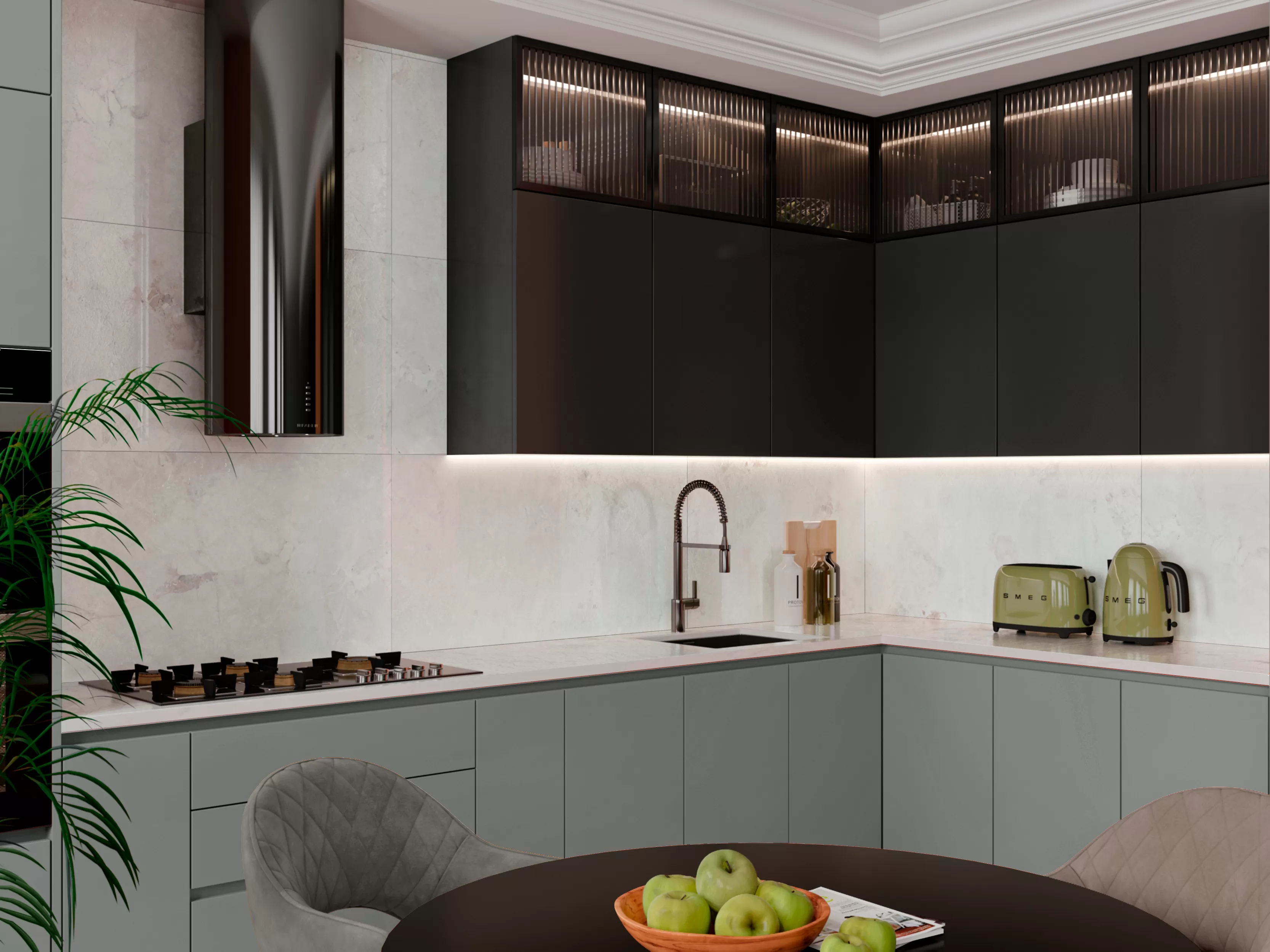 Керамогранит NTT9404DDG Lavarsaz Dark Rum 60x120