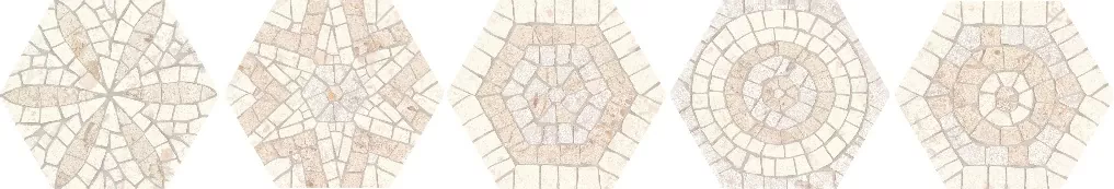 Плитка OS/A248/63009 Декор Карму матовый 6x5,2