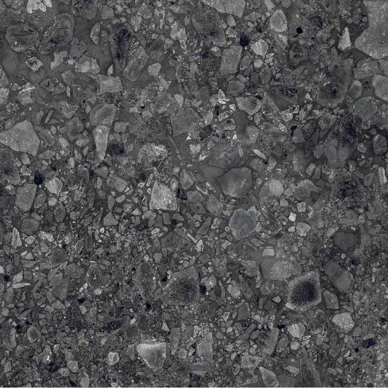 Керамогранит Terrazo Nero 20mm 60x60