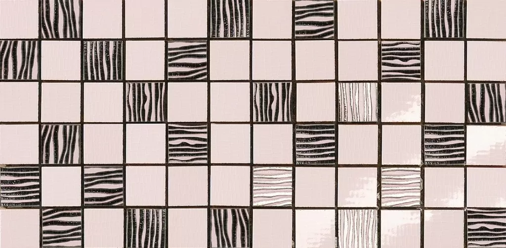 Плитка 301303 Alterego Mosaico Platino Rosa 20x40