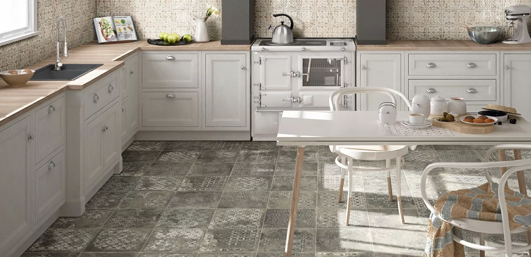 Керамогранит Antigua Deco Terra 33*33